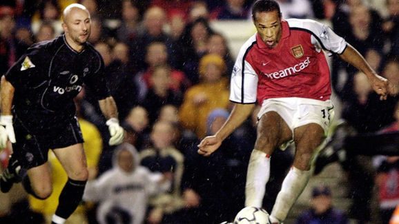 Arsenal v Manchester Utd Premier League at Highbury 2001