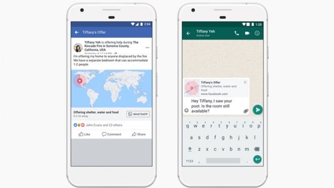 Alerta de desastres naturais do Facebook está chegando ao WhatsApp - 2