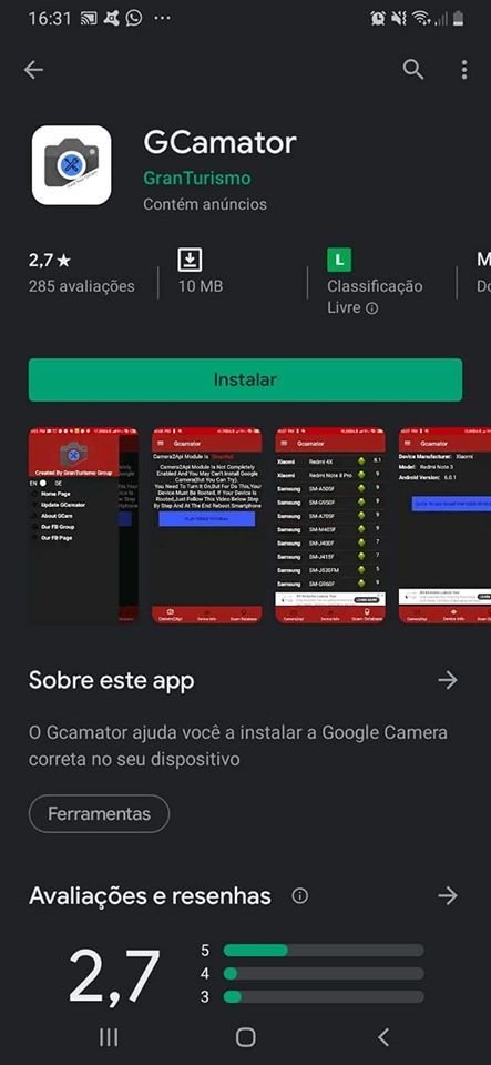 Aprenda a instalar o Google Camera no Android - 2