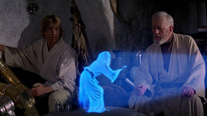 Cientistas desenvolvem holograma com som e toque iguais aos de Star Wars - 1