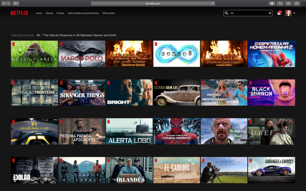 Como encontrar filmes e séries 4K na Netflix - 4