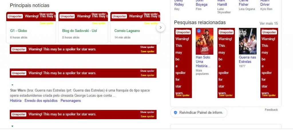 Como evitar spoilers de Star Wars: A Ascensão Skywalker na web - 11