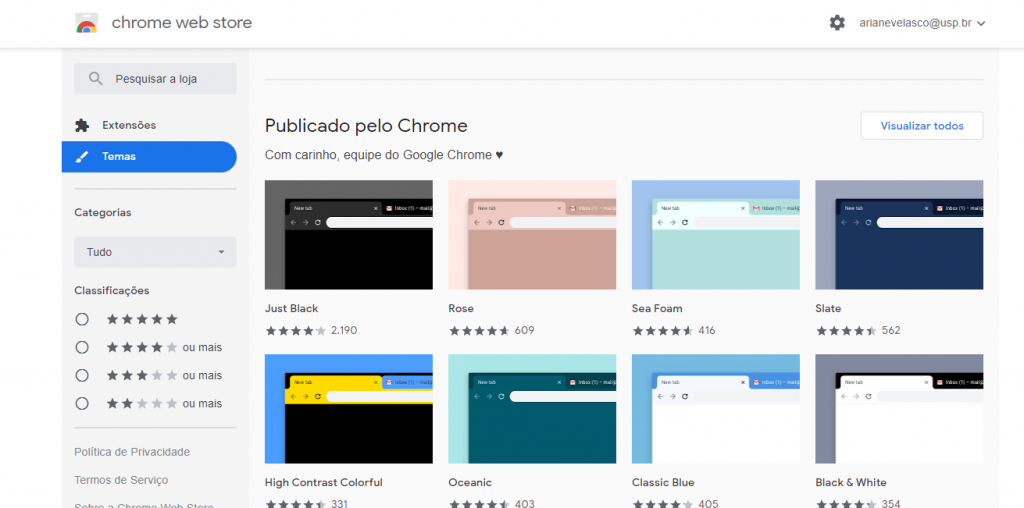 Como personalizar a home do Google Chrome com temas e extensões - 2