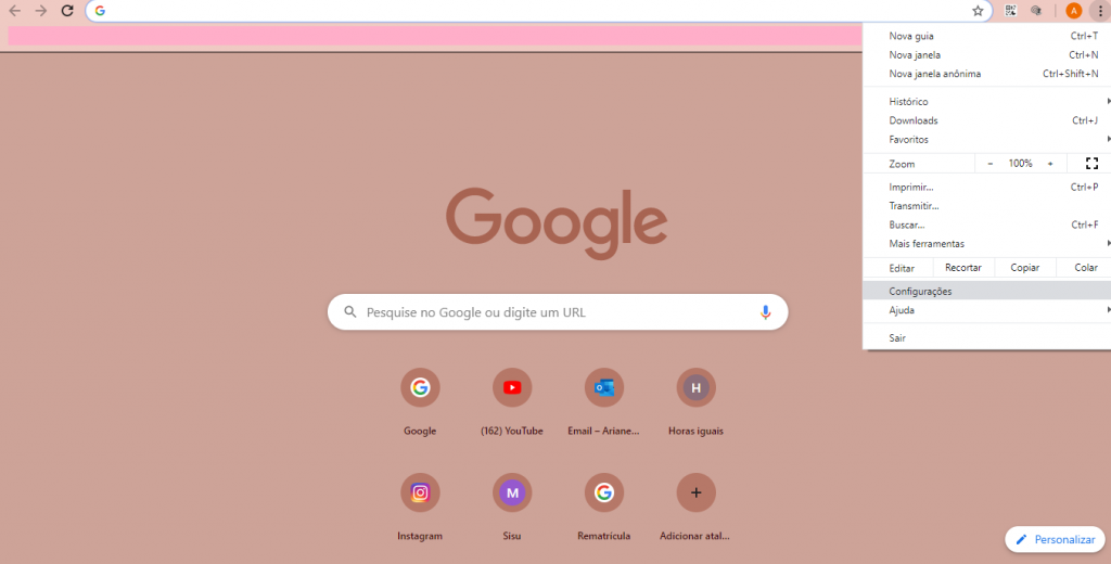 Como personalizar a home do Google Chrome com temas e extensões - 4