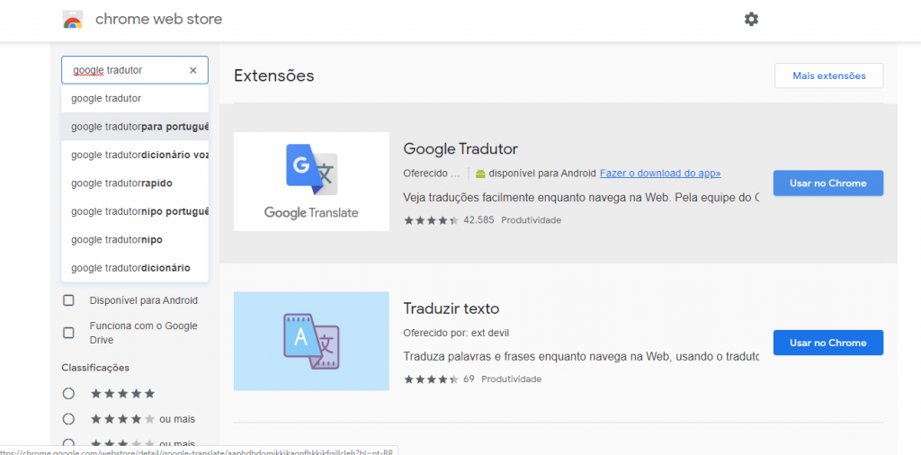 Conheça a extensão do Google Tradutor para o Chrome - 2