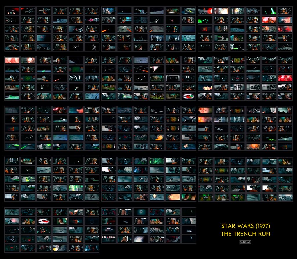 Especialista compila 414 fotogramas do ataque à Estrela da Morte de Star Wars - 2