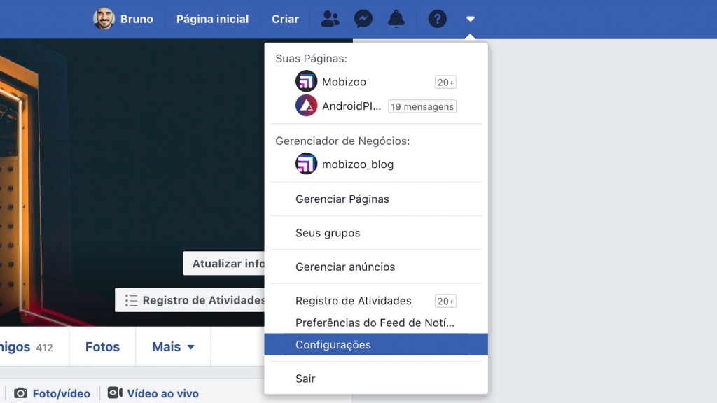 Facebook: como baixar seu histórico de usuário completo - 2