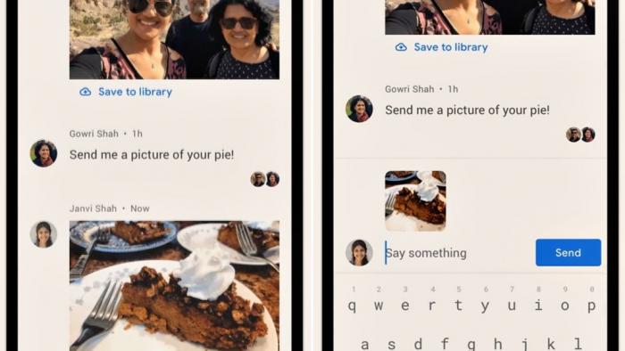 Google Fotos agora tem chat por onde você envia arquivos e ainda bate um papo - 1