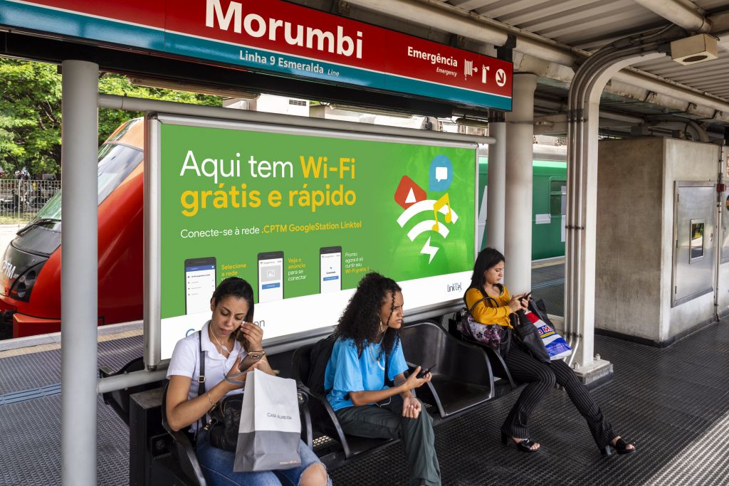 Google promove pontos de Wi-Fi grátis em 24 estações da CPTM em São Paulo - 2