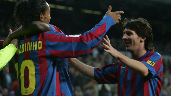 Ronaldinho,Lionel Messi