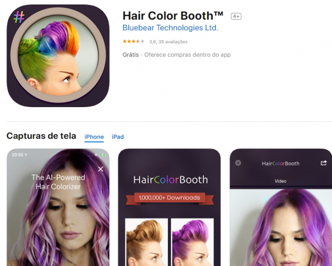Montagem no cabelo: mude a cor de suas mechas usando apps gratuitos - 3