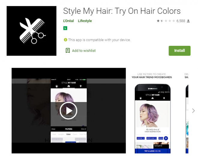 Montagem no cabelo: mude a cor de suas mechas usando apps gratuitos - 5