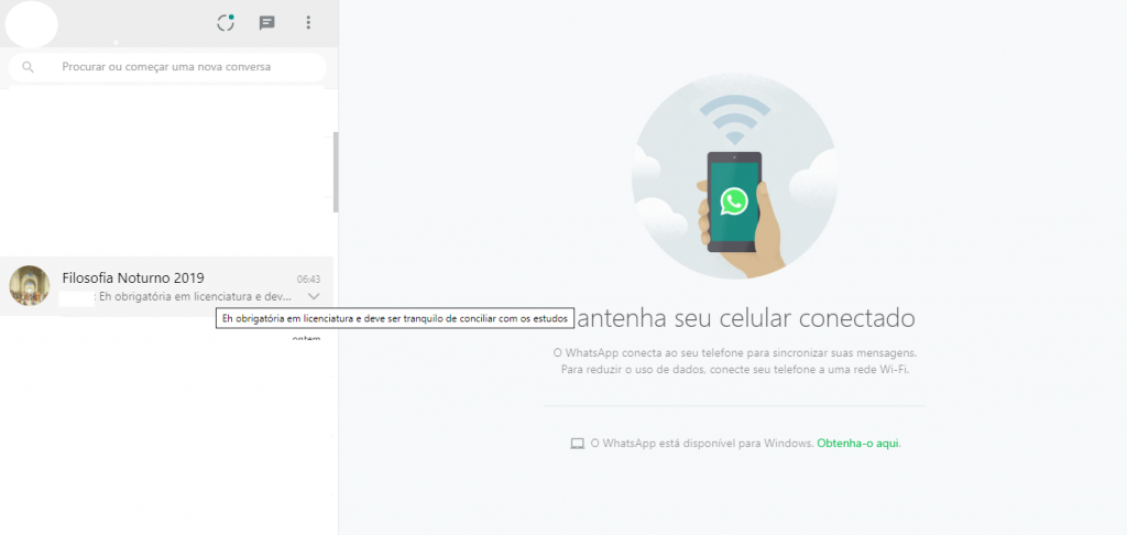 WhatsApp Web: saiba como ver mensagens escondido no app - 3