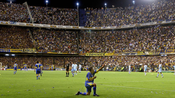 (FILE) Carlos Tevez, one of Boca Juniors