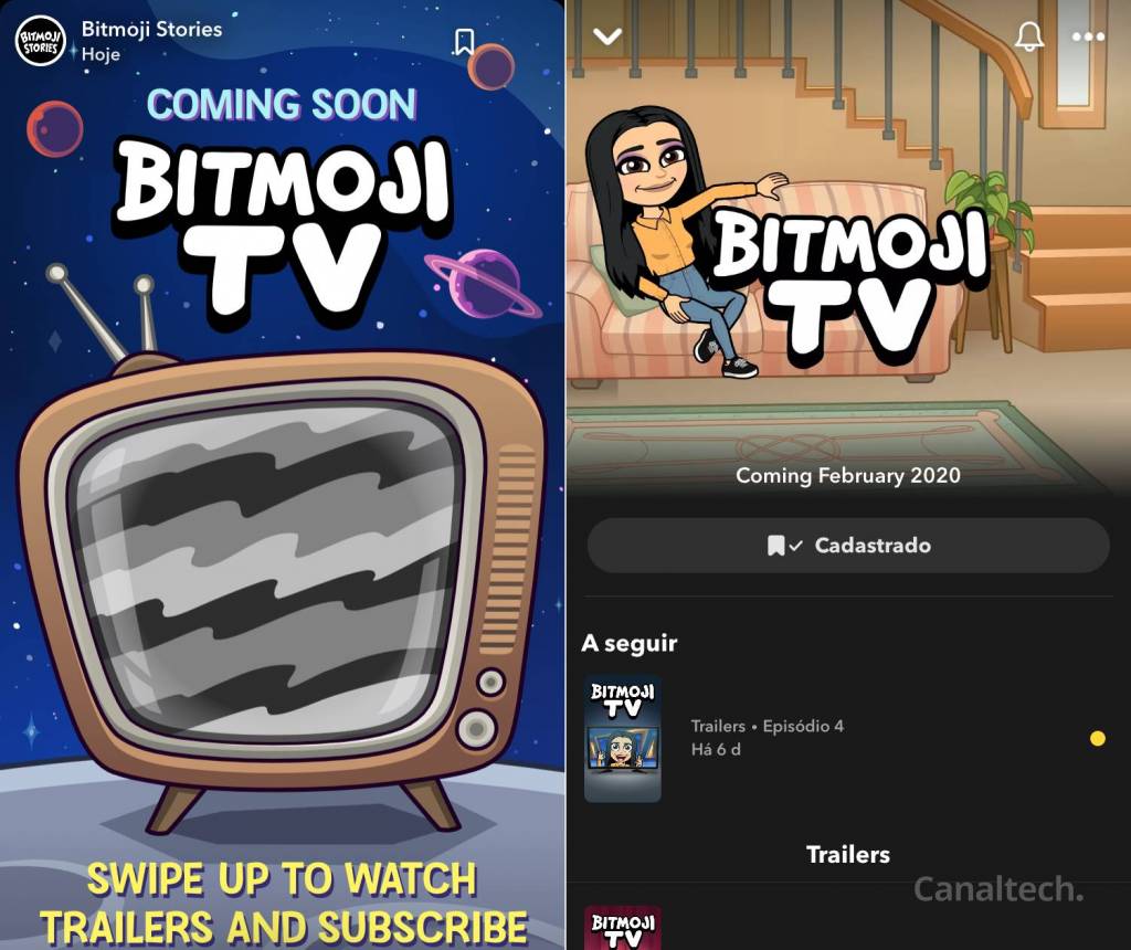 Bitmoji TV | Snapchat cria série animada com avatar do usuário e seus amigos - 2