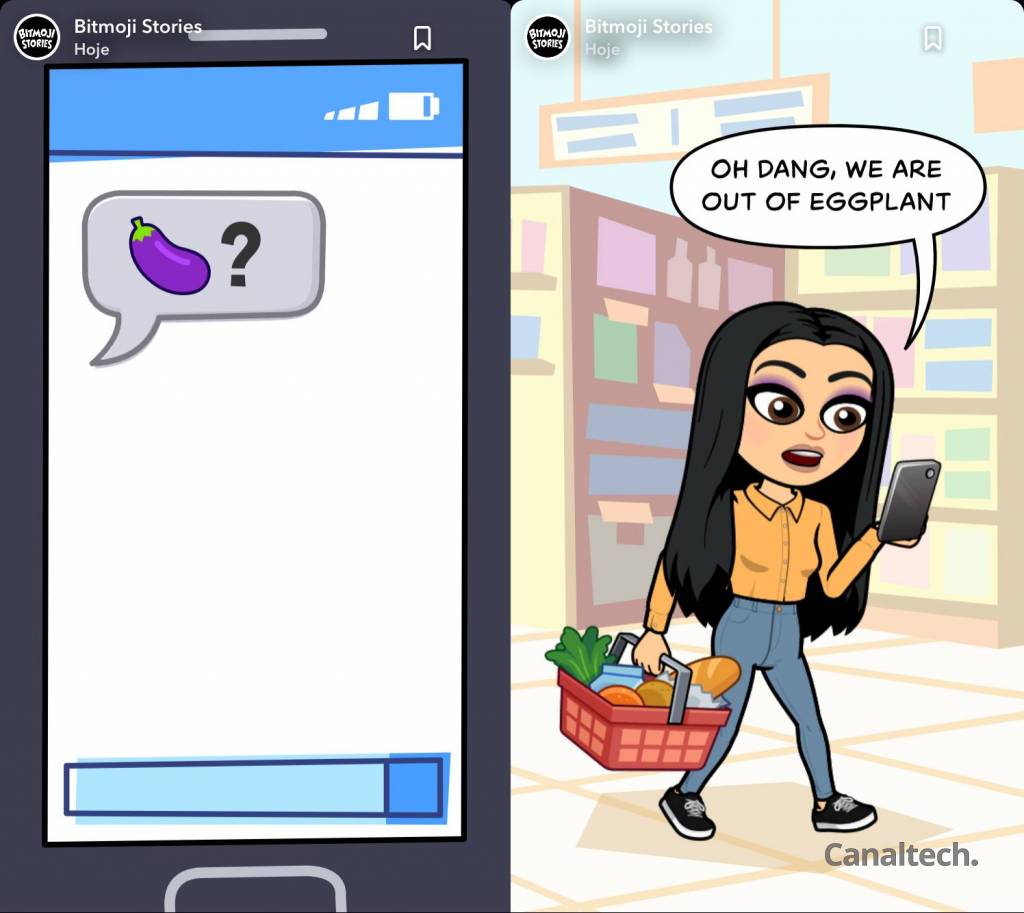 Bitmoji TV | Snapchat cria série animada com avatar do usuário e seus amigos - 3