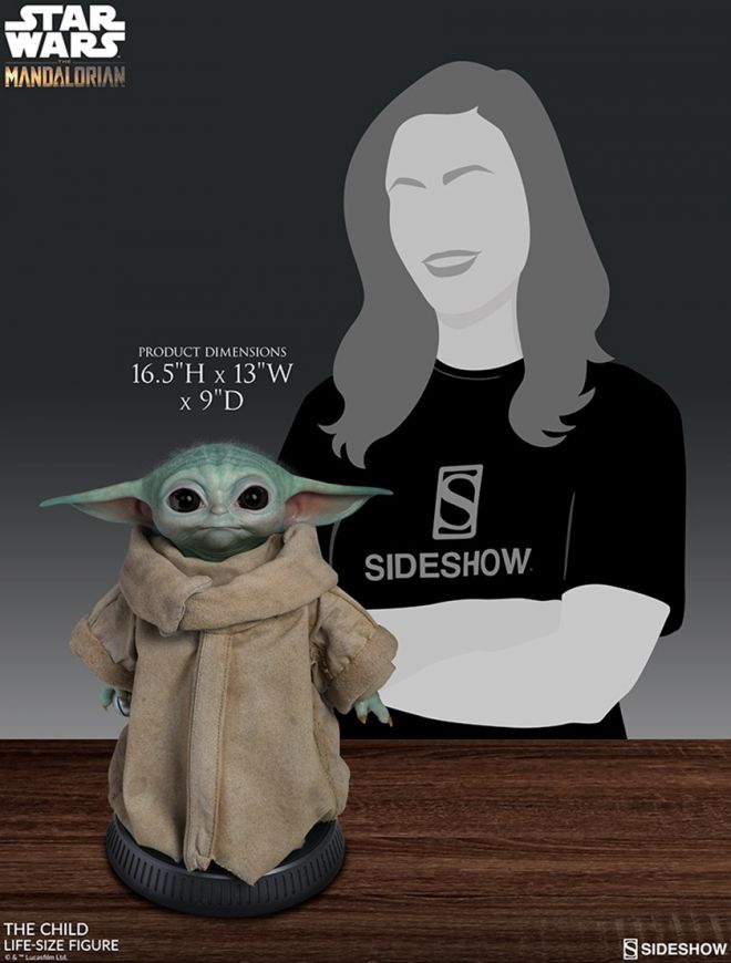 Boneco do Bebê Yoda em tamanho real começa a ser vendido e site cai após anúncio - 2