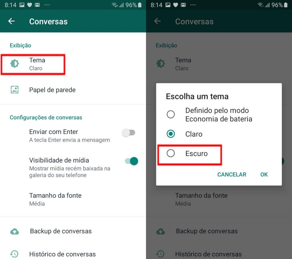 Chegou! WhatsApp finalmente ganha modo escuro no Android; veja como ativar - 5