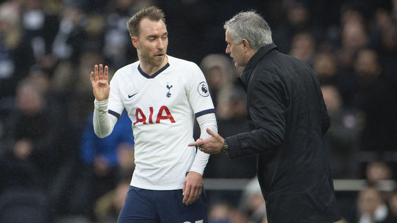 Jose Mourinho,Christian Eriksen