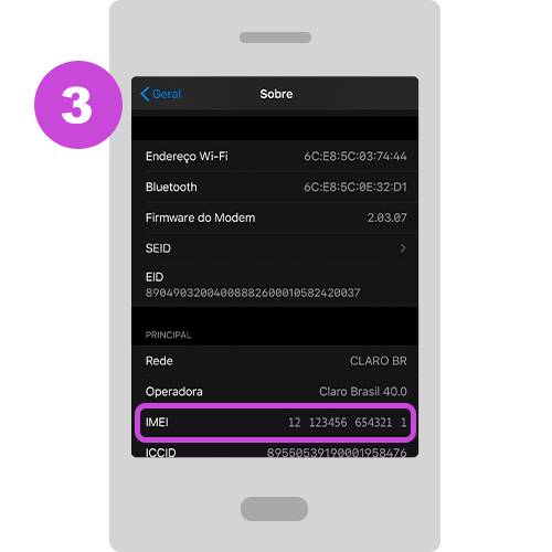 Como consultar o IMEI do celular - 6