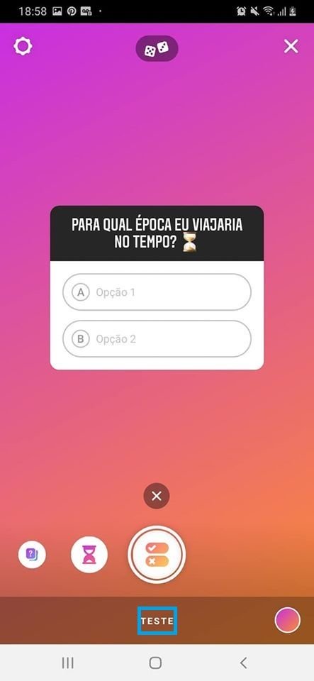 Como criar um quiz no Instagram - 7