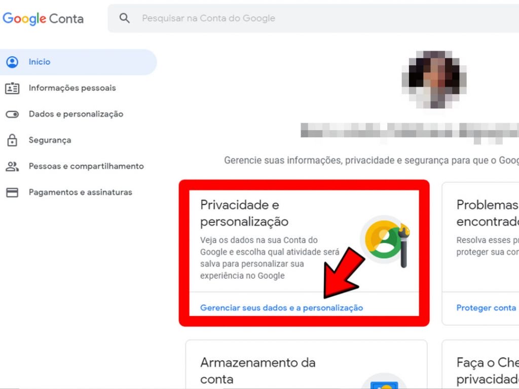 Como excluir a conta Google de quem morreu - 2