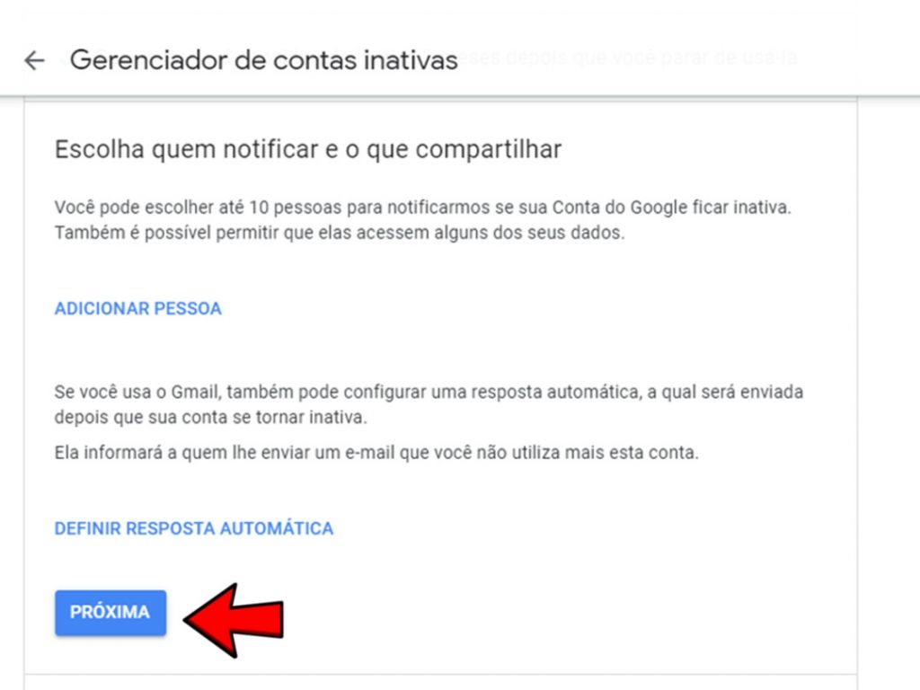 Como excluir a conta Google de quem morreu - 5