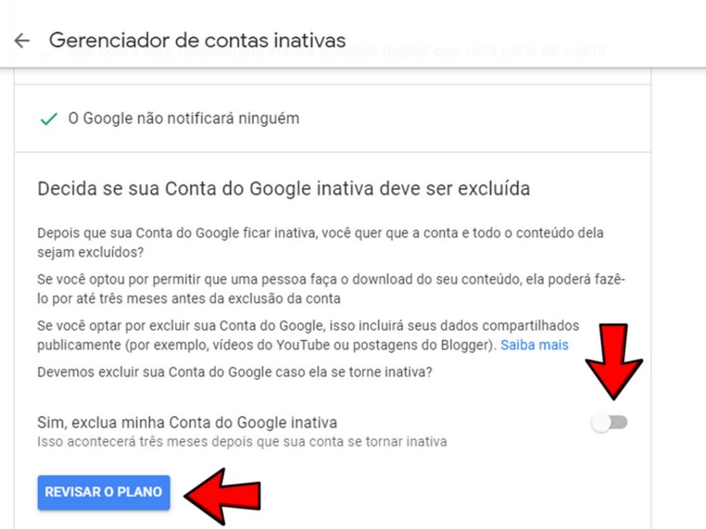 Como excluir a conta Google de quem morreu - 6