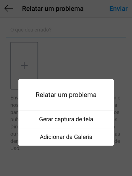 Como relatar um problema no Instagram - 9