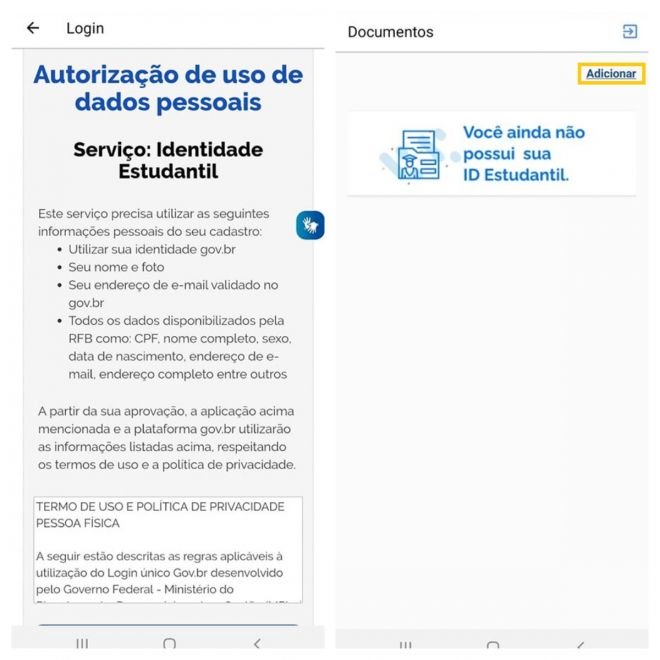 ID Estudantil: como fazer a carteira digital do estudante - 5