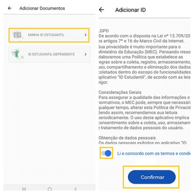 ID Estudantil: como fazer a carteira digital do estudante - 6