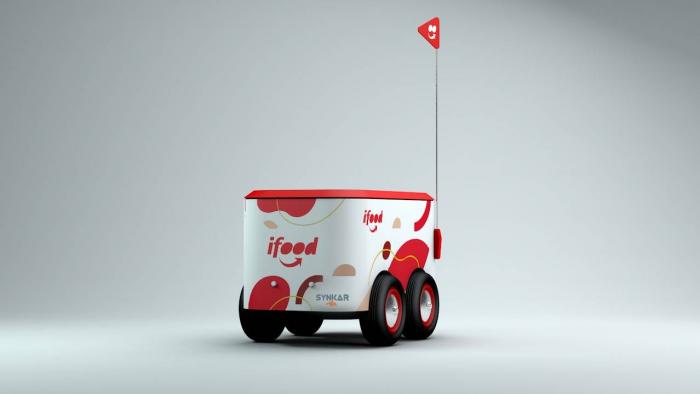 iFood está testando “entregadora-robô” em um shopping de São Paulo - 1