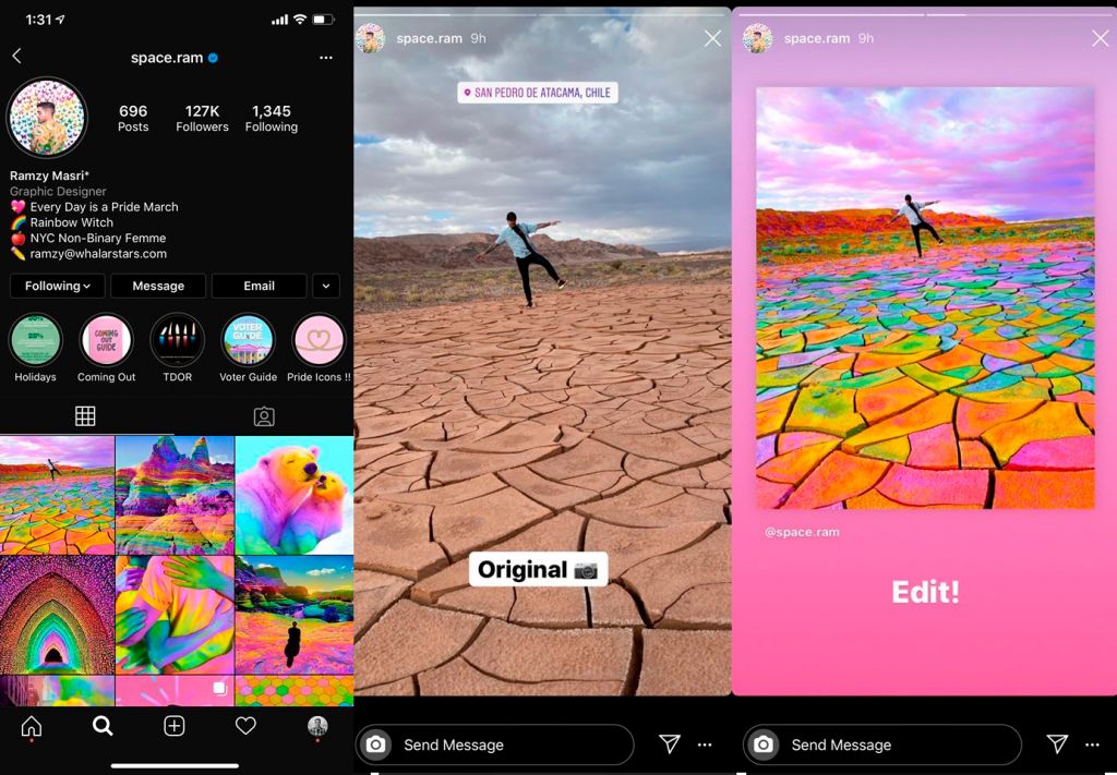 Instagram esconde foto photoshopada e gera dúvidas com filtro de notícias falsas - 3