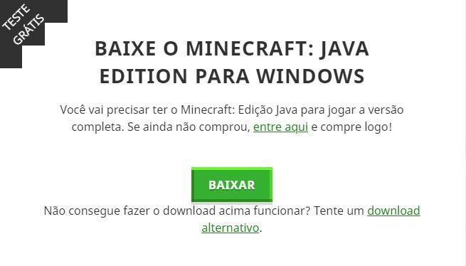 Mundo Positivo » Minecraft: como baixar e jogar no PC, Mac ou navegador de  internet - Mundo Positivo