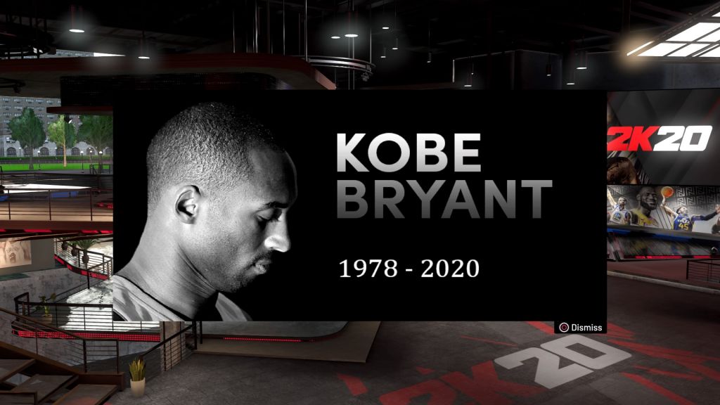 NBA 2K20 presta homenagem a Kobe Bryant no jogo - 2
