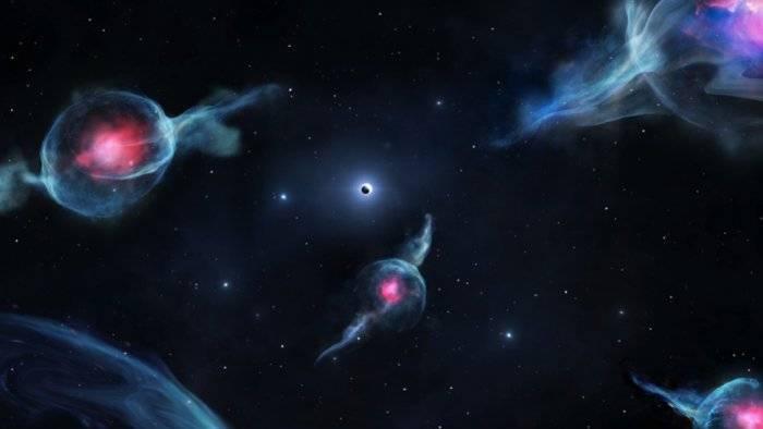 Objetos que ninguém sabe o que são orbitam buraco negro da Via Láctea - 1