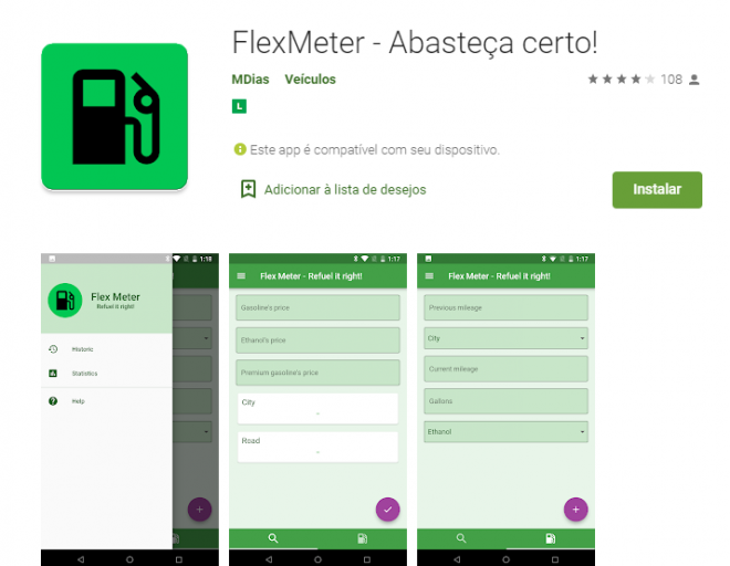 Os melhores aplicativos para você saber quanto está gastando de combustível - 2