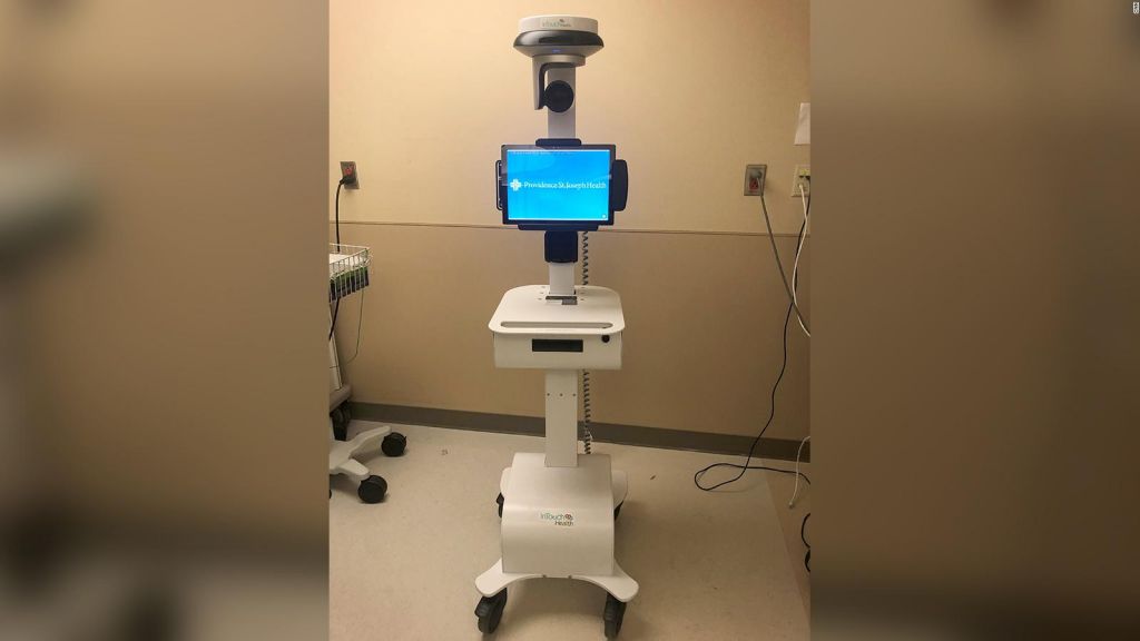 Paciente com coronavírus é tratado por robô nos Estados Unidos - 2