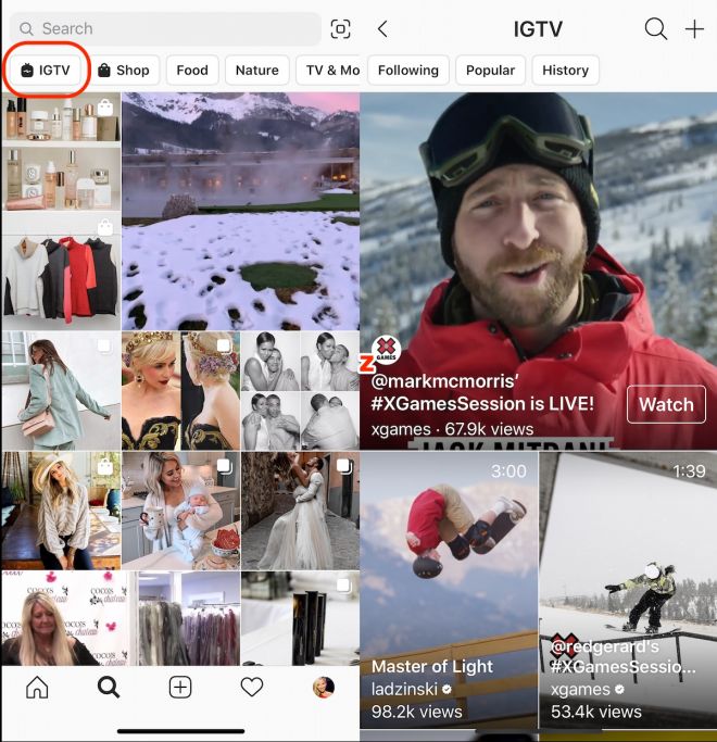 Popularidade em queda? Instagram remove ícone do IGTV do feed principal - 4