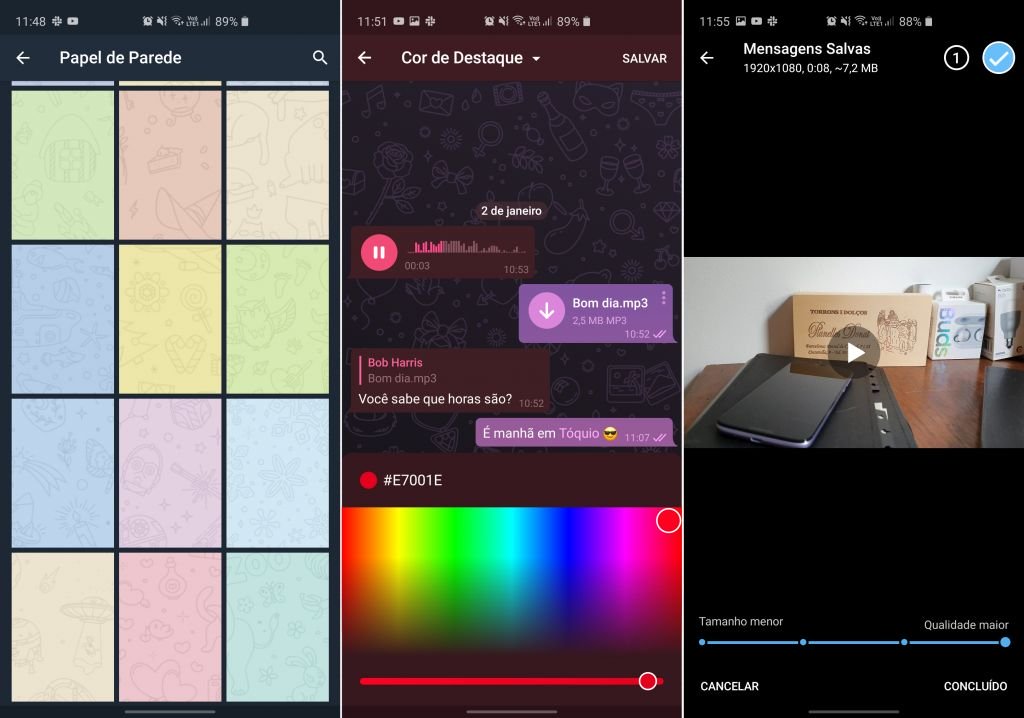 Telegram atualiza com mais opções de personalização e vários novos recursos - 2