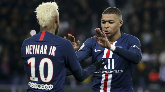 Neymar Jr,Kylian Mbappe