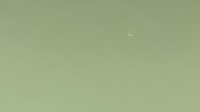 Veja a lua Fobos no céu diurno de Marte, fotografada pelo rover Curiosity - 1