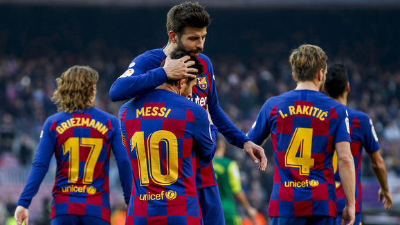Gerard Pique,Lionel Messi