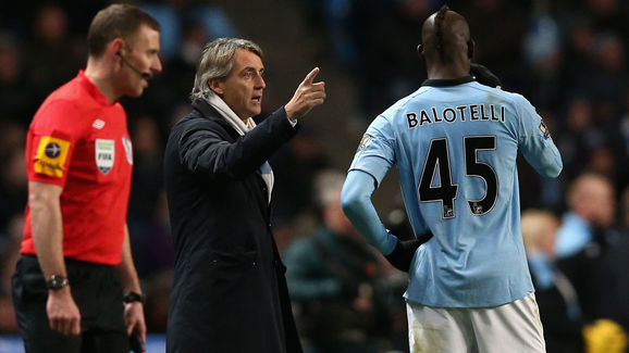 Roberto Mancini,Mario Balotelli