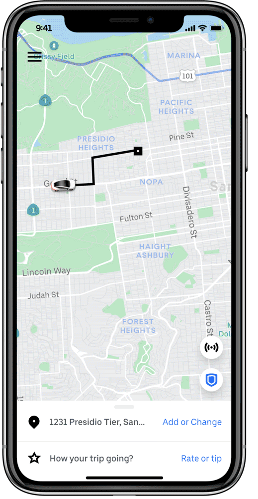 App da Uber ganha recurso para denunciar incidentes durante a viagem - 2