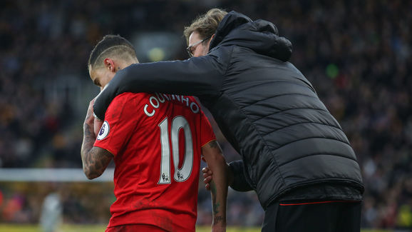 Philippe Coutinho,Jurgen Klopp