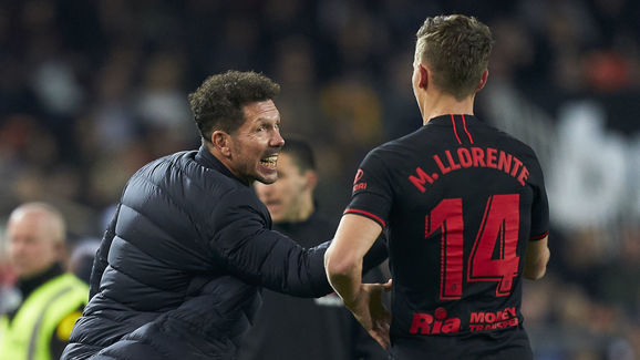 Marcos Llorente,Diego Pablo Simeone