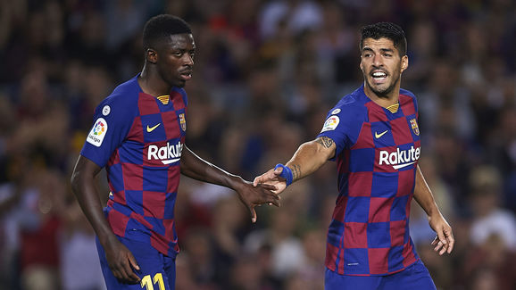 Luis Suarez,Ousmane Dembele