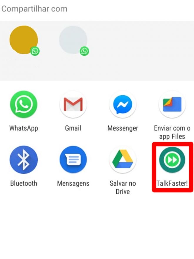 Como acelerar áudio no WhatsApp - 4