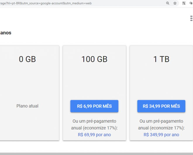 Como aumentar o espaço do Gmail e do Drive com o Google One - 4